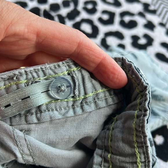 Zara Boy's Palm Print Shorts - Blue & Green - Picture 11 of 11